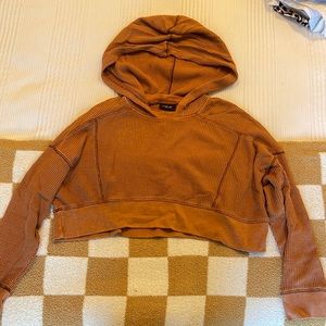 Urban cropped hoodie